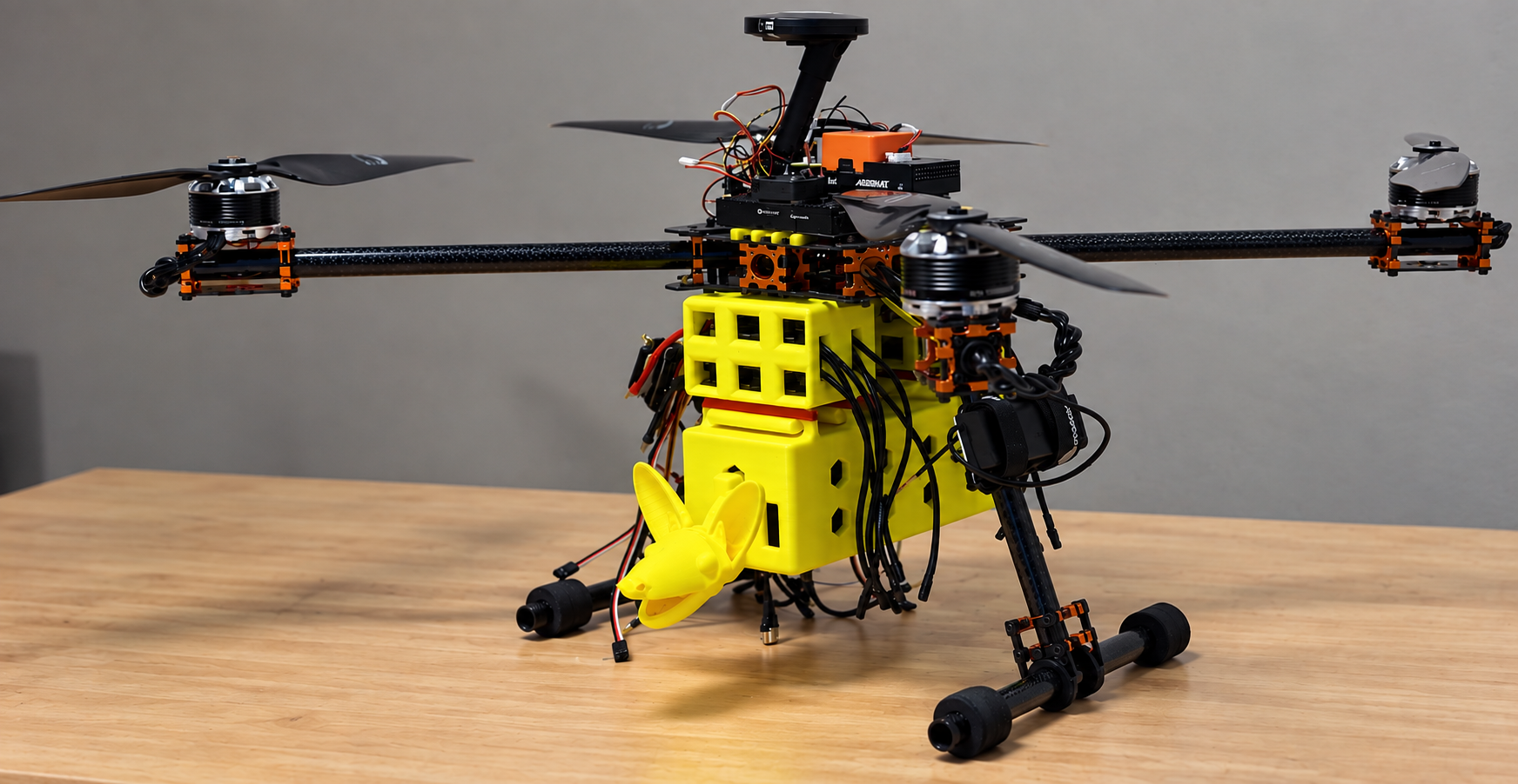 Real-life bat-inspired UAS prototype